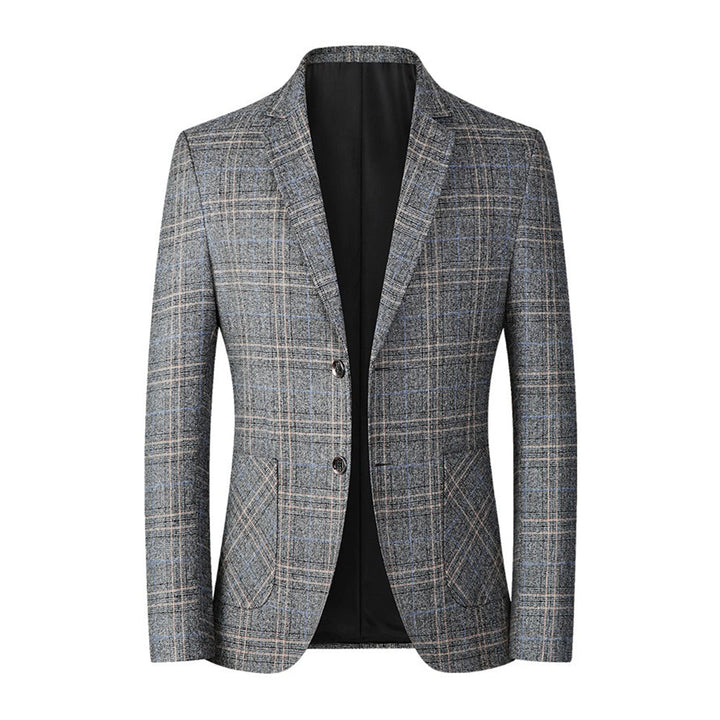 Casual Blazer dla Mężczyzn - Matthieu-Szary-XXS-Trend Polska