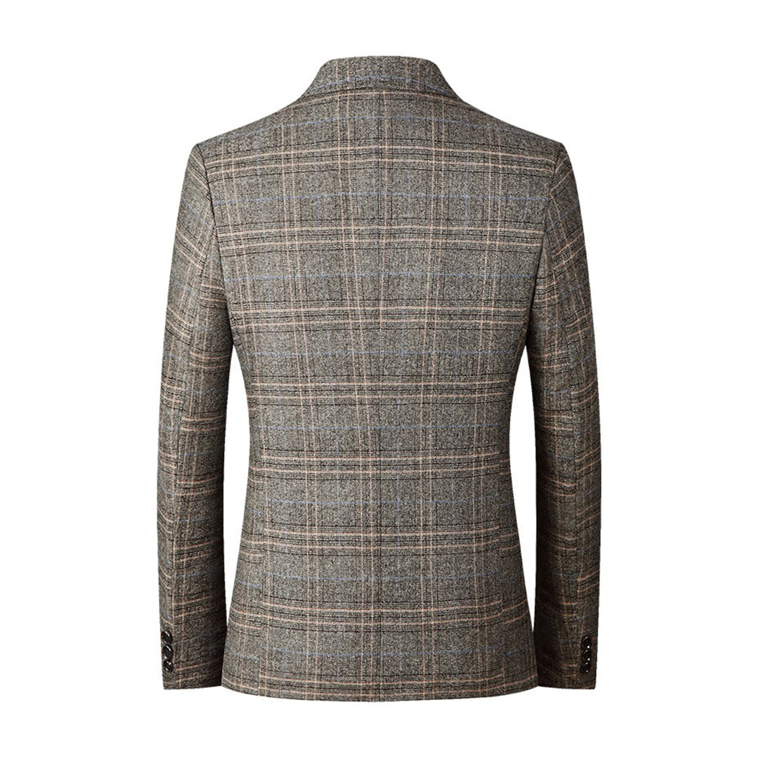 Casual Blazer dla Mężczyzn - Matthieu-Szary-XXS-Trend Polska