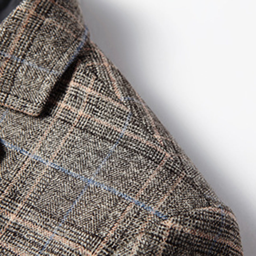 Casual Blazer dla Mężczyzn - Matthieu-Szary-XXS-Trend Polska