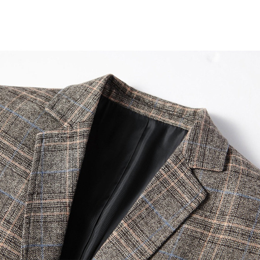 Casual Blazer dla Mężczyzn - Matthieu-Szary-XXS-Trend Polska