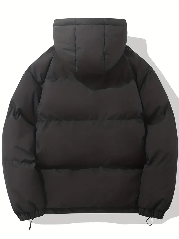 Casual bluza z kapturem i zamkiem – Orion-Różowy-M-Trend Polska