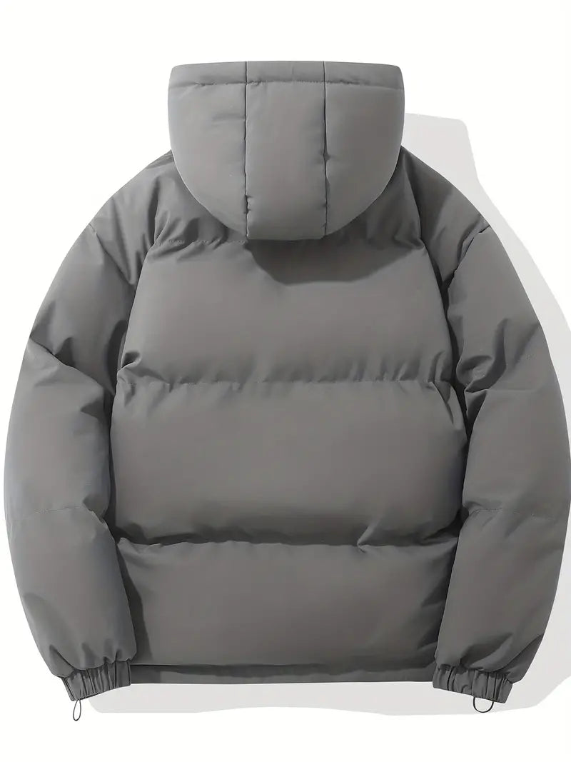 Casual bluza z kapturem i zamkiem – Orion-Różowy-M-Trend Polska