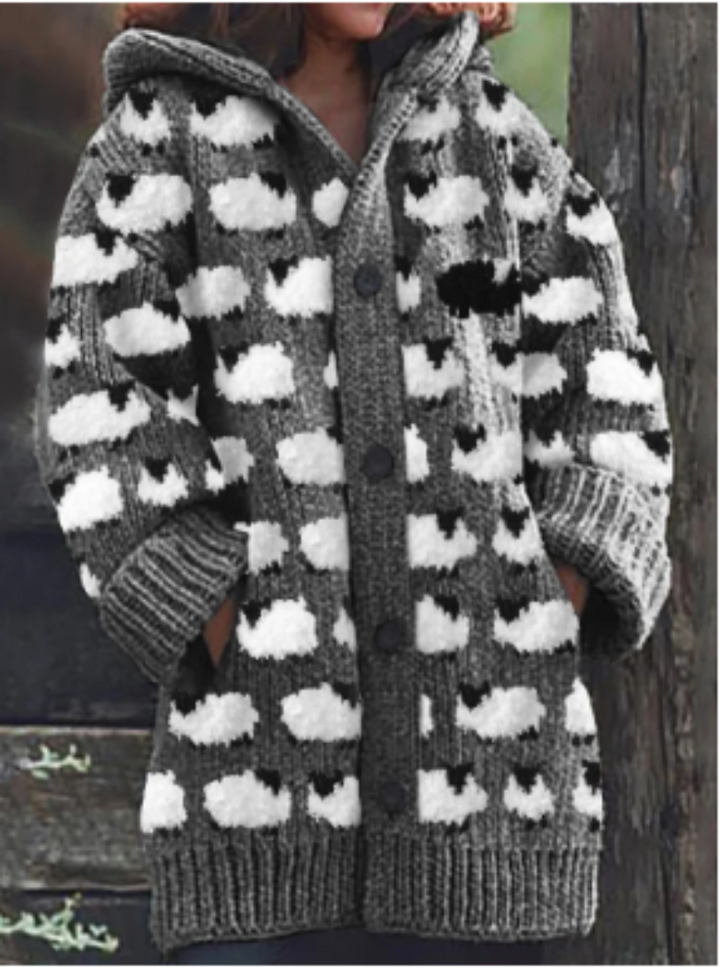 Casual Damska Zimowa Kurtka - Isla-Szary-S-Trend Polska