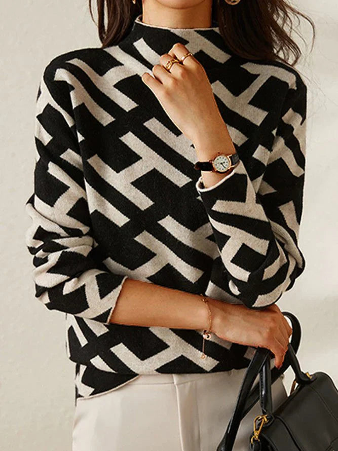 Casual Damski Sweter - Aria-S-Trend Polska