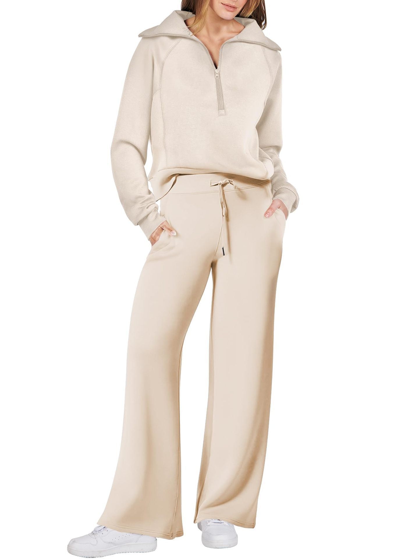 Casual Damski Zestaw Lounge - Luna-Morela-S-Trend Polska