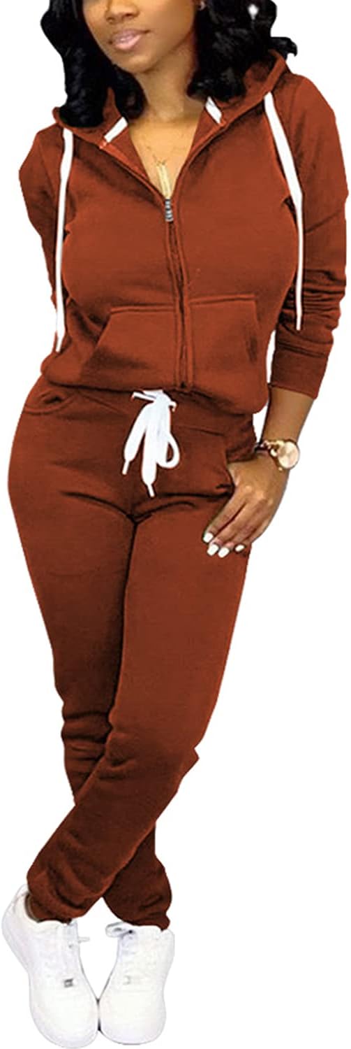 Casual Damskie Dresy - Mia-Brązowy-S-Trend Polska