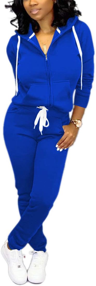 Casual Damskie Dresy - Mia-Niebieski-S-Trend Polska