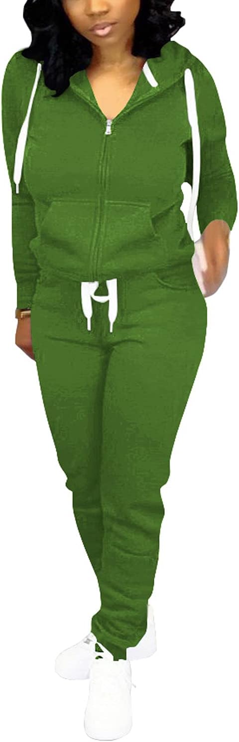 Casual Damskie Dresy - Mia-Zielony wojskowy-S-Trend Polska