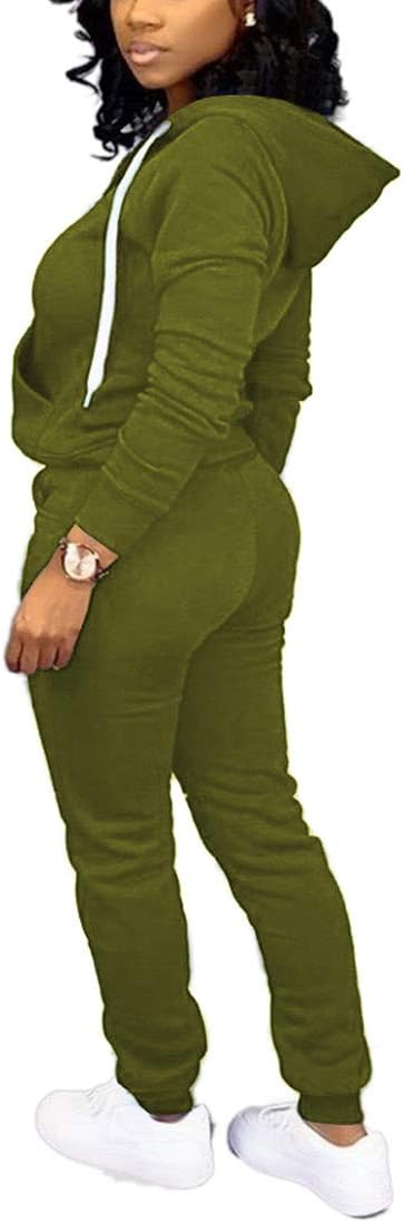 Casual Damskie Dresy - Mia-Zielony wojskowy-S-Trend Polska