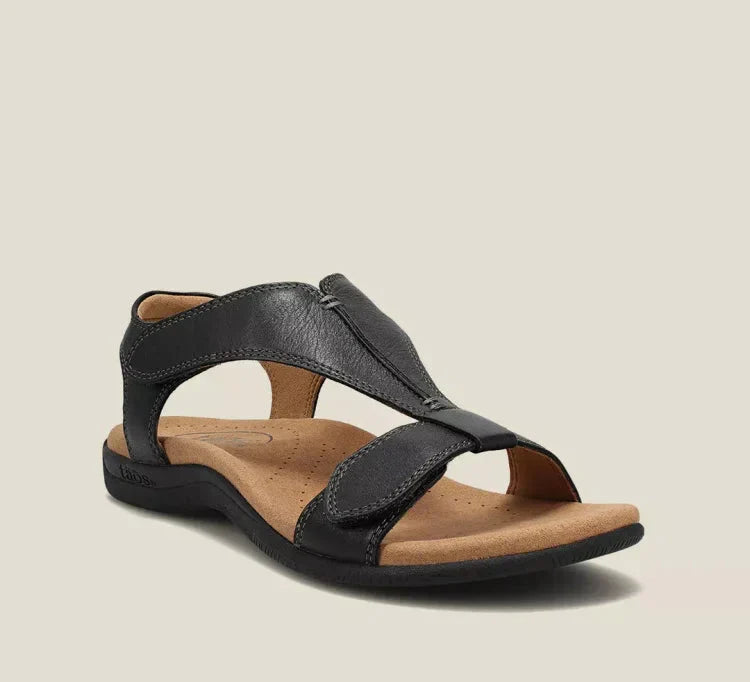Casual Damskie Sandały - SunVibe-Czarny-35-Trend Polska