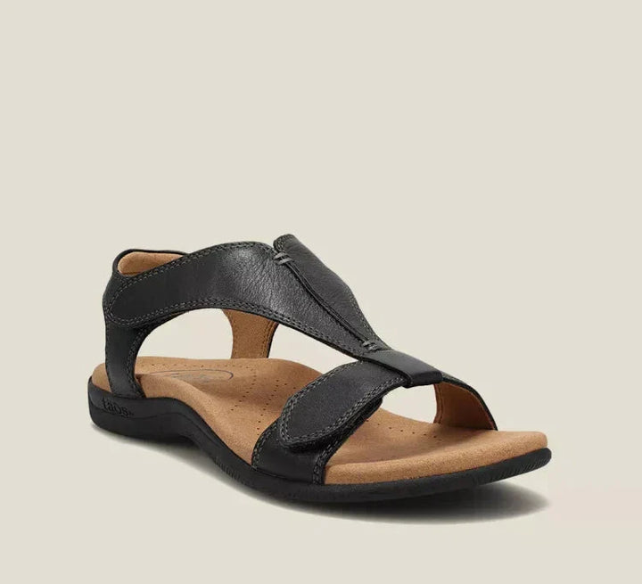 Casual Damskie Sandały - SunVibe-Czarny-35-Trend Polska