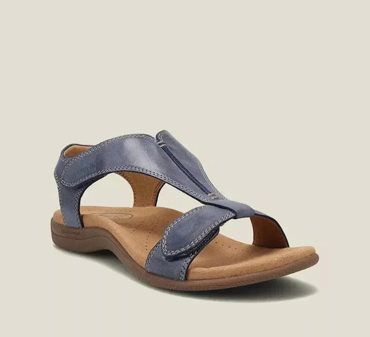 Casual Damskie Sandały - SunVibe-Niebieski-35-Trend Polska