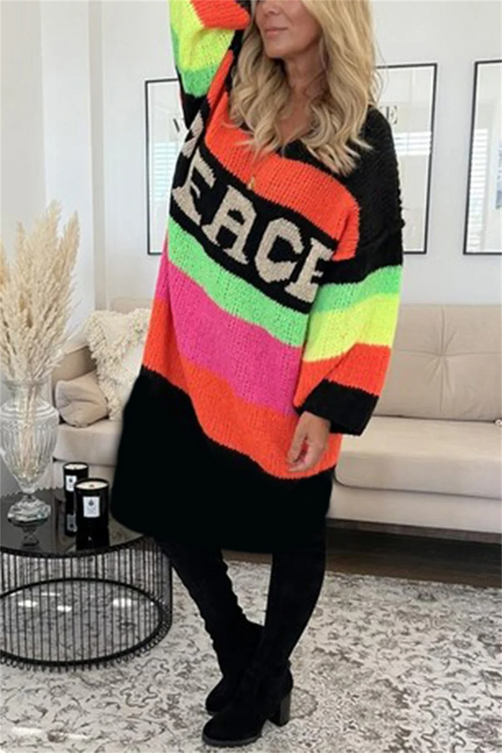 Casual Ibiza Sweter - Aurora-Czarny-S-Trend Polska