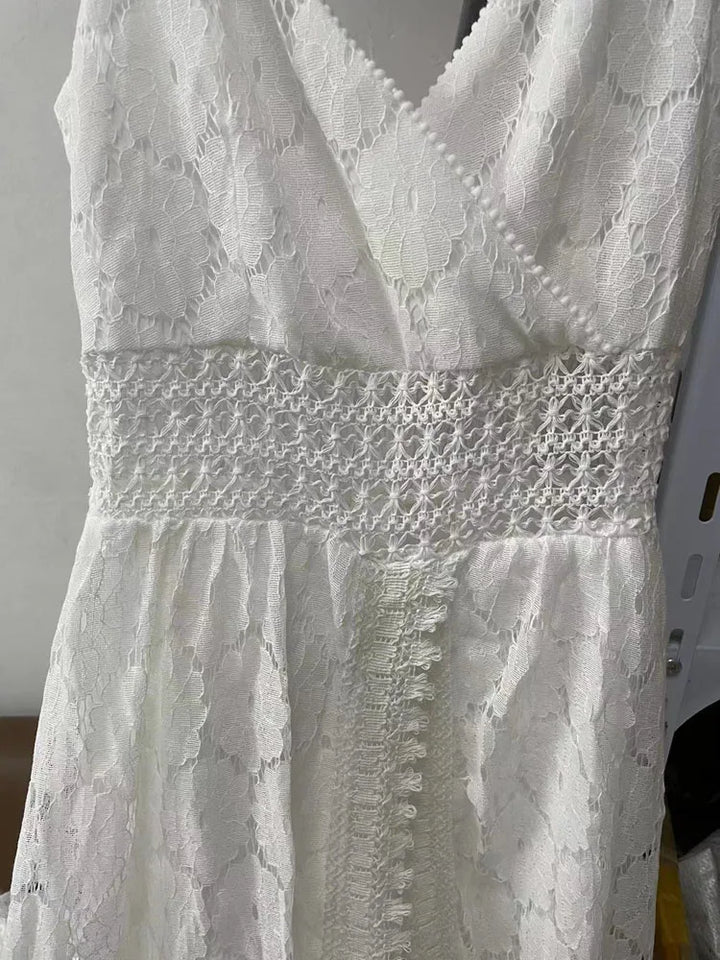 Casual Lenniowy Kombinezon z Luźnym Fasonem – Noralie-Czarny-S-Trend Polska