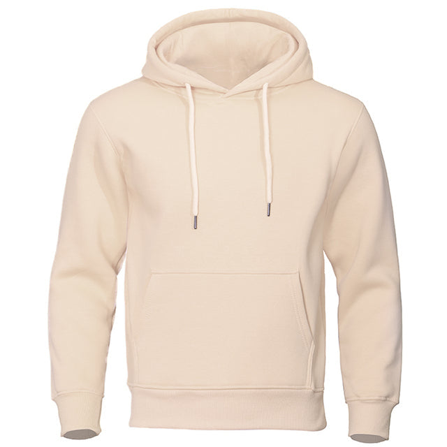 Casual Męska Bluza z Kapturem - ChillCore-Różowy-M-Trend Polska