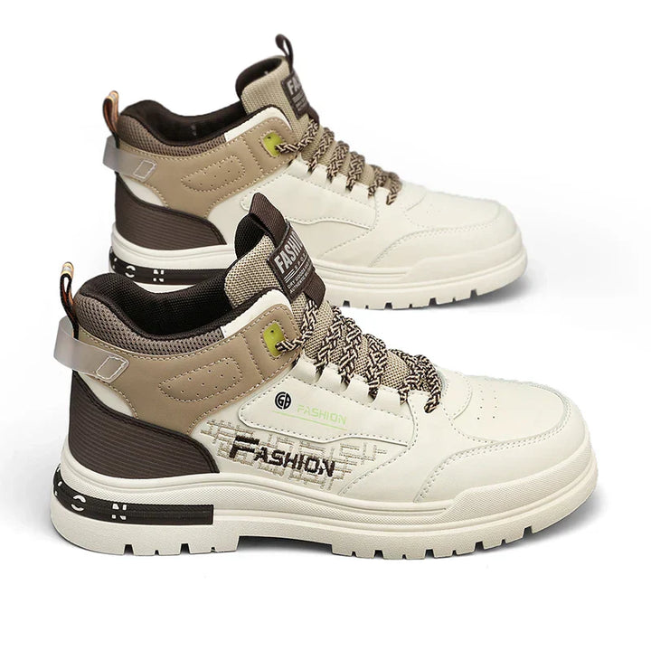 Casual Męskie Buty Wędrówkowe – Nico-Beżowy Brązowy-39-Trend Polska