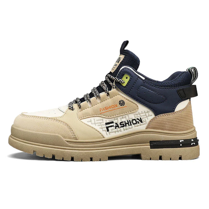 Casual Męskie Buty Wędrówkowe – Nico-Brązowy Niebieski-39-Trend Polska