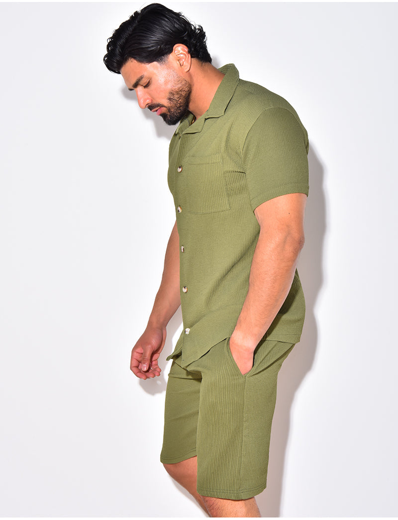 Casual Męskie Spodenki Letnie – Matteo-Jasnoniebieski-S-Trend Polska
