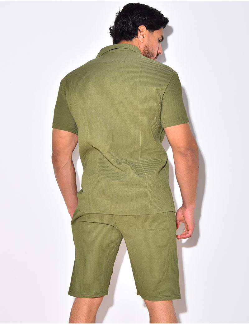 Casual Męskie Spodenki Letnie – Matteo-Jasnoniebieski-S-Trend Polska