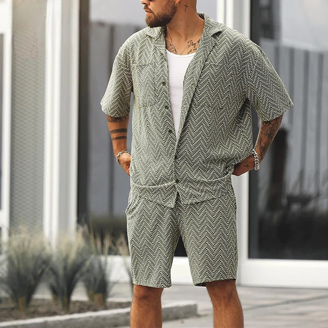 Casual Męskie Spodenki Letnie - Milan-S-Trend Polska