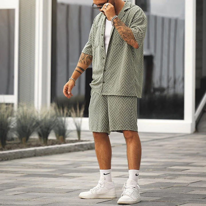 Casual Męskie Spodenki Letnie - Milan-S-Trend Polska