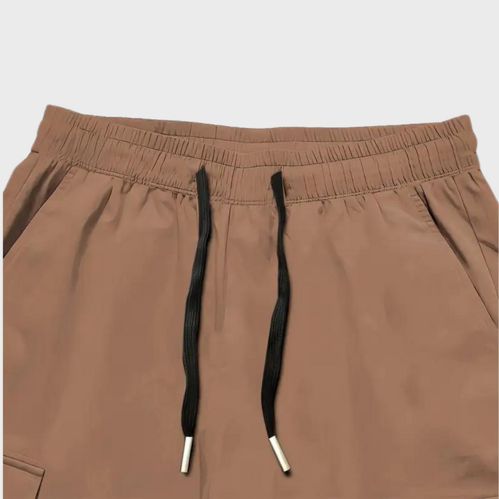 Casual Męskie Spodnie Cargo - Mason-Khaki-S-Trend Polska
