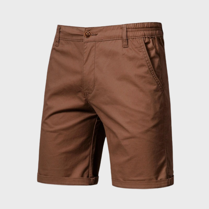 Casual męskie szorty z bawełny - Luca-Braun-XS-Trend Polska