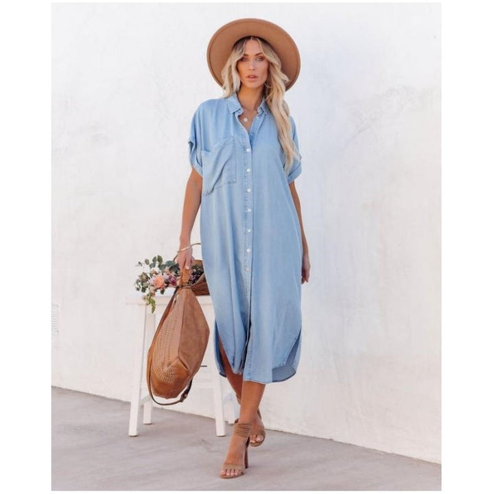 Casual Sukienka dżinsowa - Maren-S-Trend Polska