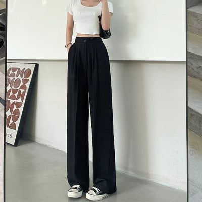 Casual Wielofunkcyjna Spodnie Damskie - Lunessa-Czarny-XS-Trend Polska
