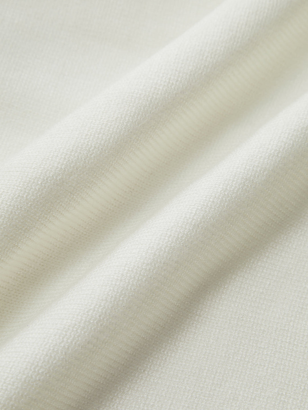 Casual Włóczkowa Koszulka Damska - Elodie-Biały-XS-Trend Polska