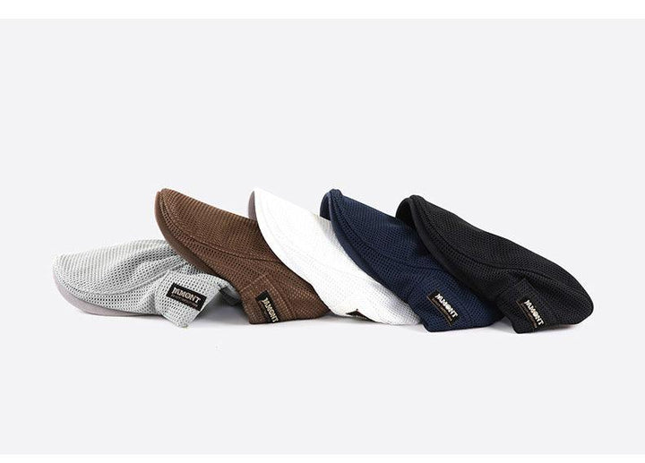 Casualna Siatkowa Beretka dla Mężczyzn – AirFlow-Biały-Trend Polska