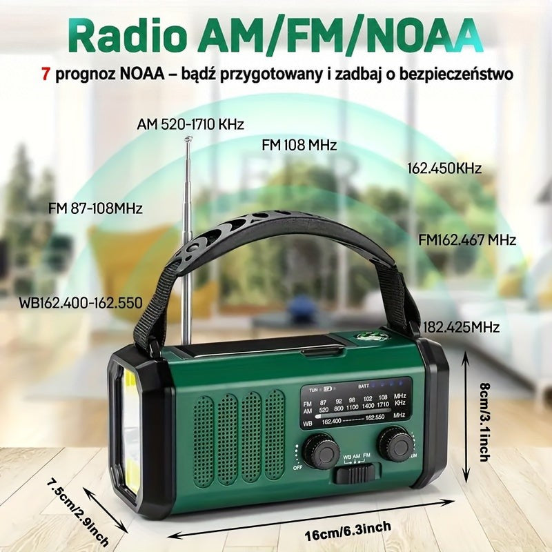 Multifunkcyjny radio ratunkowe - SurvivorPower-Trend Polska