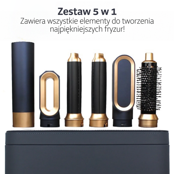 5-w-1 Multi Styler do włosów z technologią jonową - AuraStyle-Pro-Trend Polska