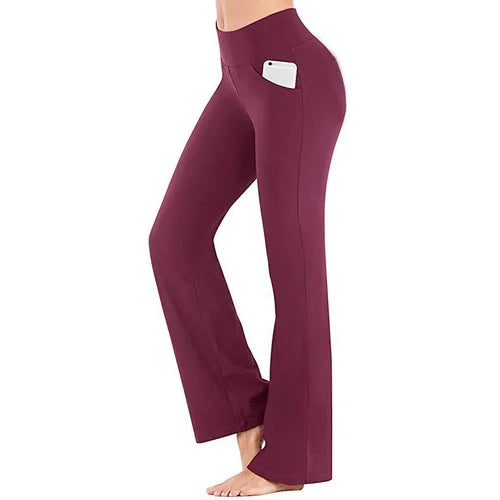Damskie legginsy do jogi z wysokim stanem – Selina