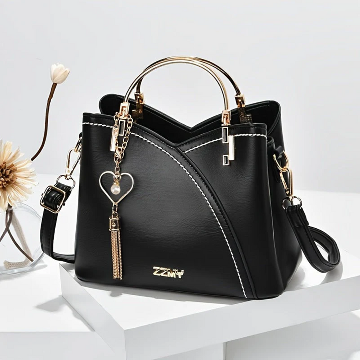 Chic Dames Torebka - LuxeGrace-czarny-1-Trend Polska