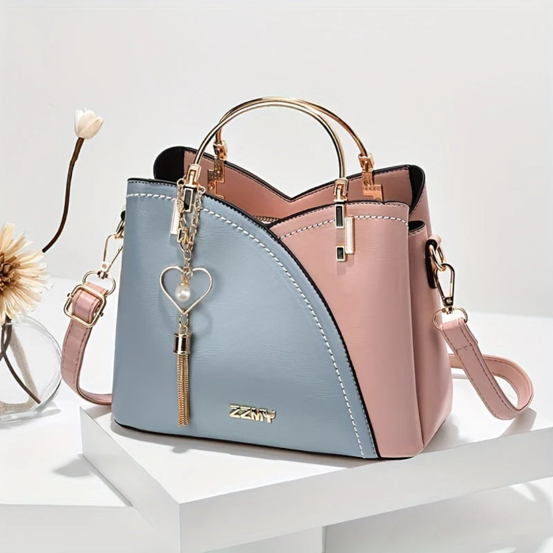 Chic Dames Torebka - LuxeGrace-jasnoniebieski-Trend Polska