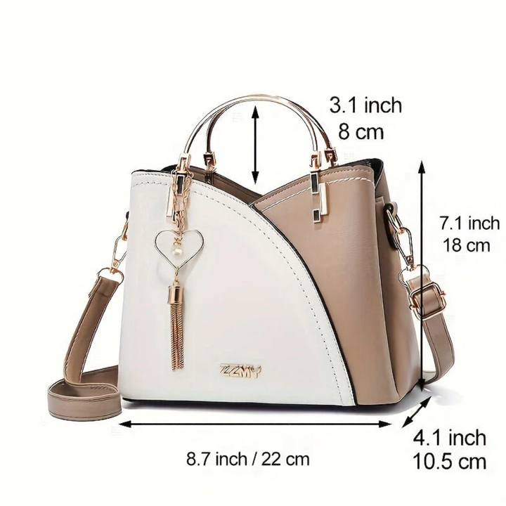 Chic Dames Torebka - LuxeGrace-jasnoniebieski-Trend Polska