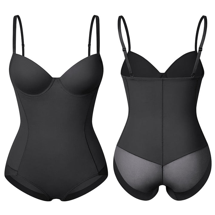 Chic wyszczuplający body shapewear - Élise-Beżowy-S-Trend Polska