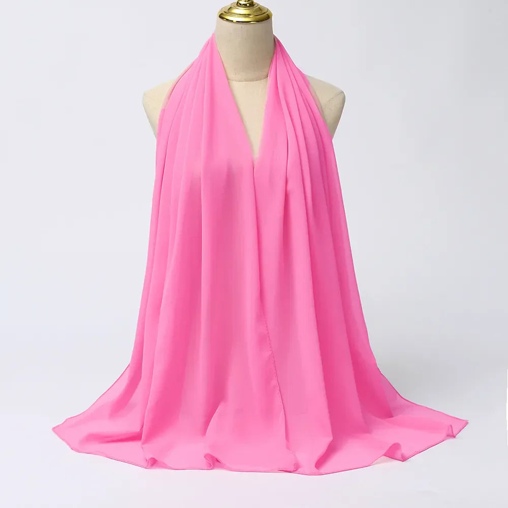 Chiffon Hijab Szalik – Leilani-Róża-Trend Polska