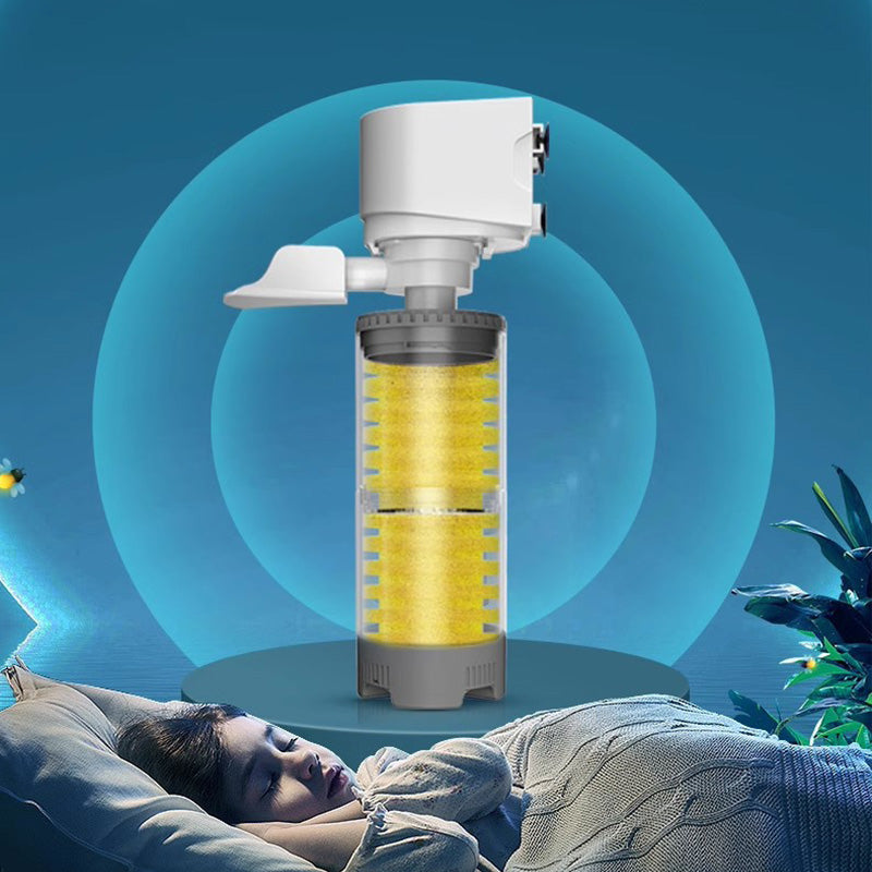 Cichy elektryczny filtr akwariowy – AquaSilence-4W-Trend Polska