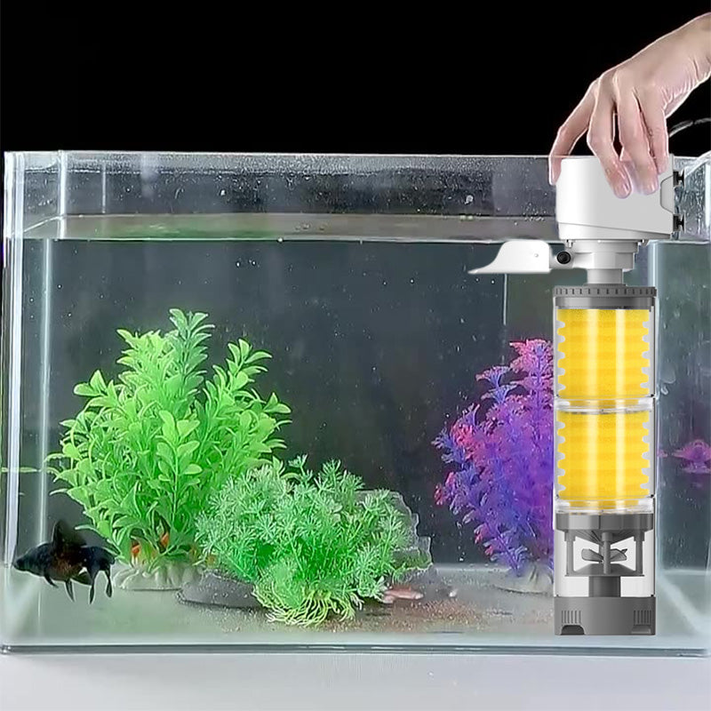 Cichy elektryczny filtr akwariowy – AquaSilence-4W-Trend Polska