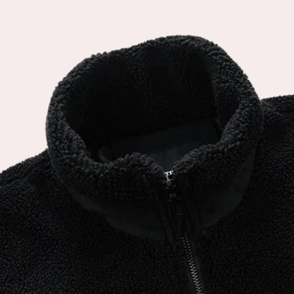 Ciepła kurtka outdoorowa dla mężczyzn - Ronan-Khaki-S-Trend Polska
