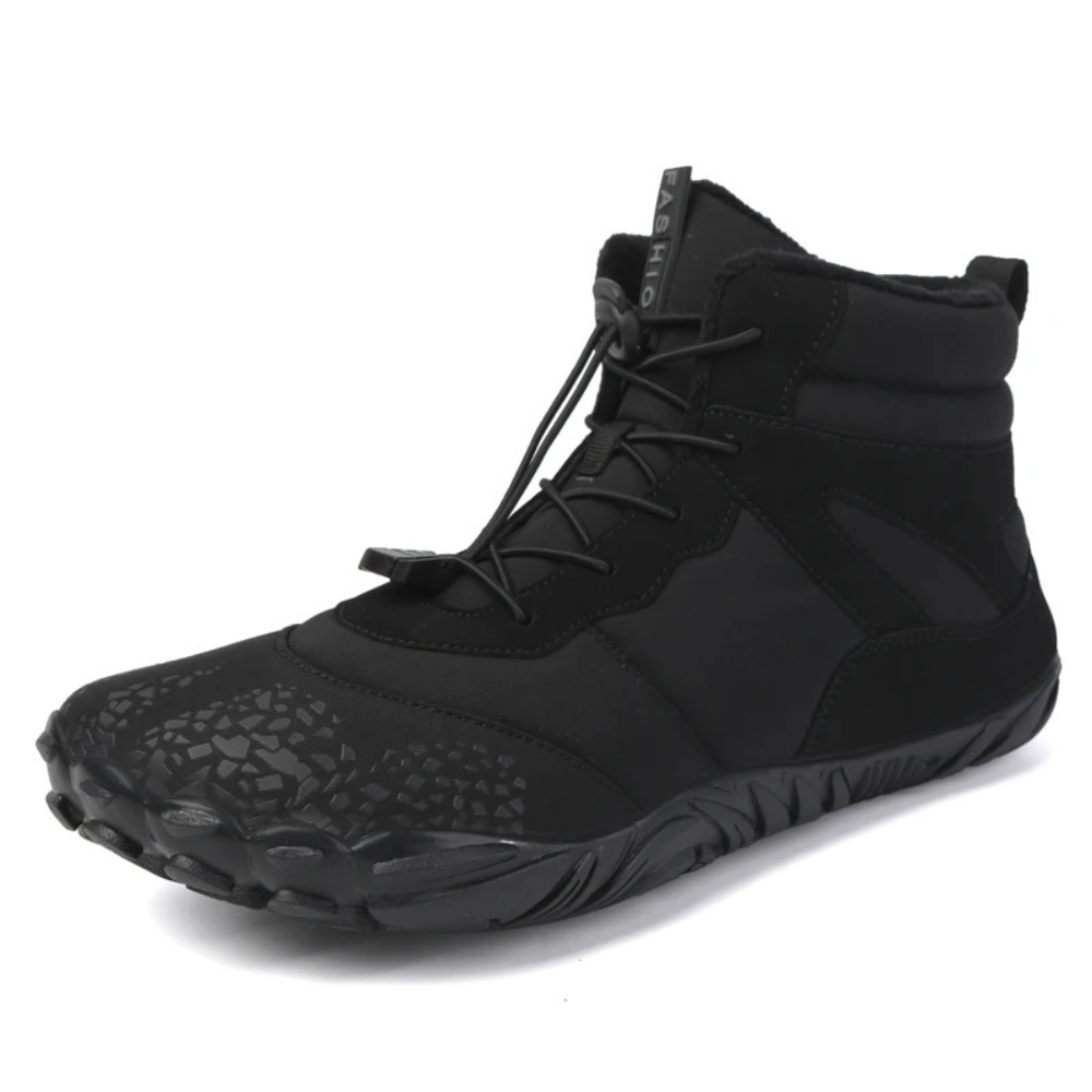 Ciepłe buty śniegowe Barefoot - FrostFlex-Czarny-36-Trend Polska