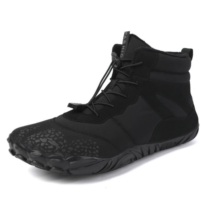 Ciepłe buty śniegowe Barefoot - FrostFlex-Czarny-36-Trend Polska