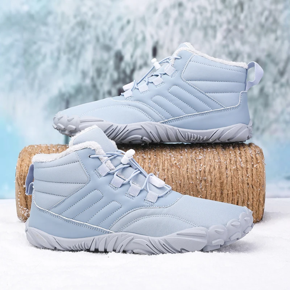 Ciepłe buty śniegowe Barefoot - FrostFlex-Niebieski-36-Trend Polska