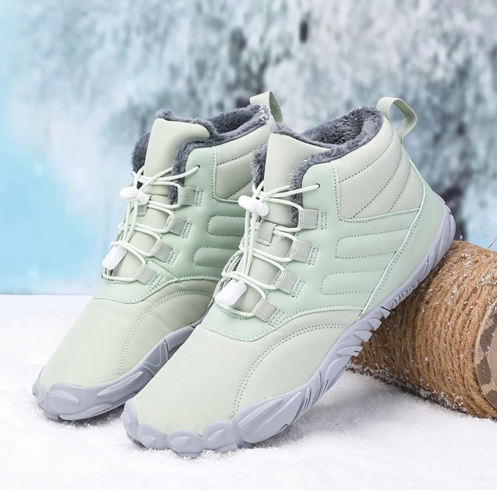 Ciepłe buty śniegowe Barefoot - FrostFlex-Niebieski-36-Trend Polska