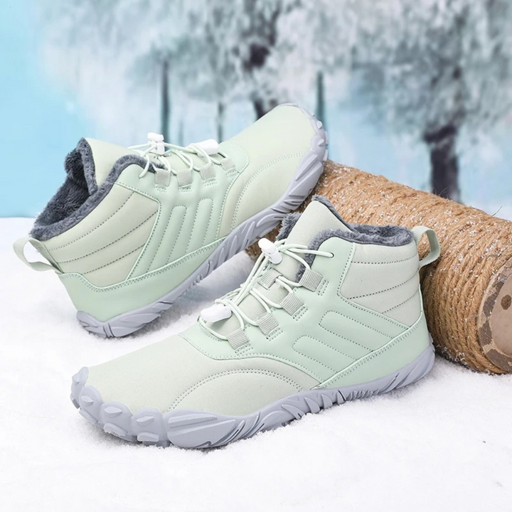 Ciepłe buty śniegowe Barefoot - FrostFlex-Zielony-36-Trend Polska