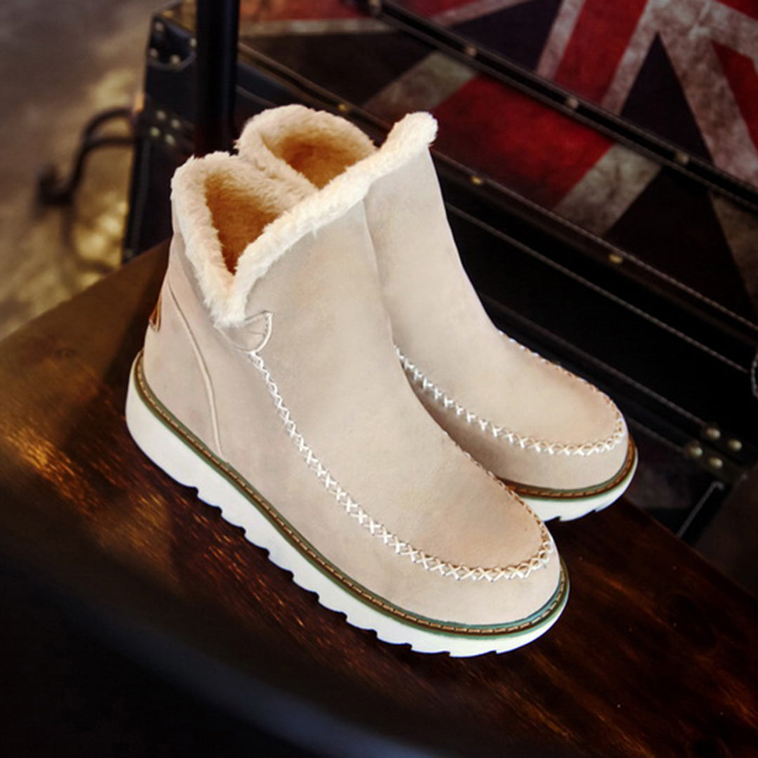 Ciepłe damskie buty - Ivy-Czarny-34-Trend Polska
