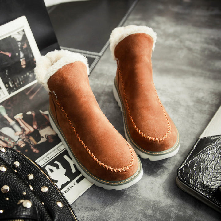 Ciepłe damskie buty - Ivy-Czarny-34-Trend Polska
