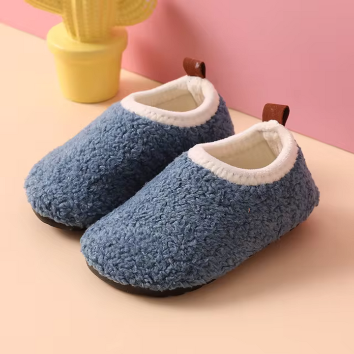 Ciepłe kapcie dla dzieci – SnuggleSteps-Różowy-24-25-Trend Polska